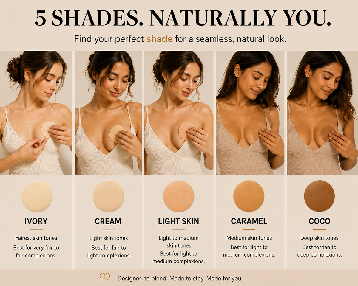 How to Find Your Perfect Nipple Cover Shade