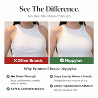 NippyLuv Luxury Nipple Covers (Adhesive)