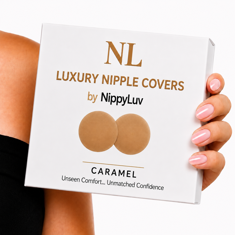 NippyLuv Nipple Covers - Caramel Colour