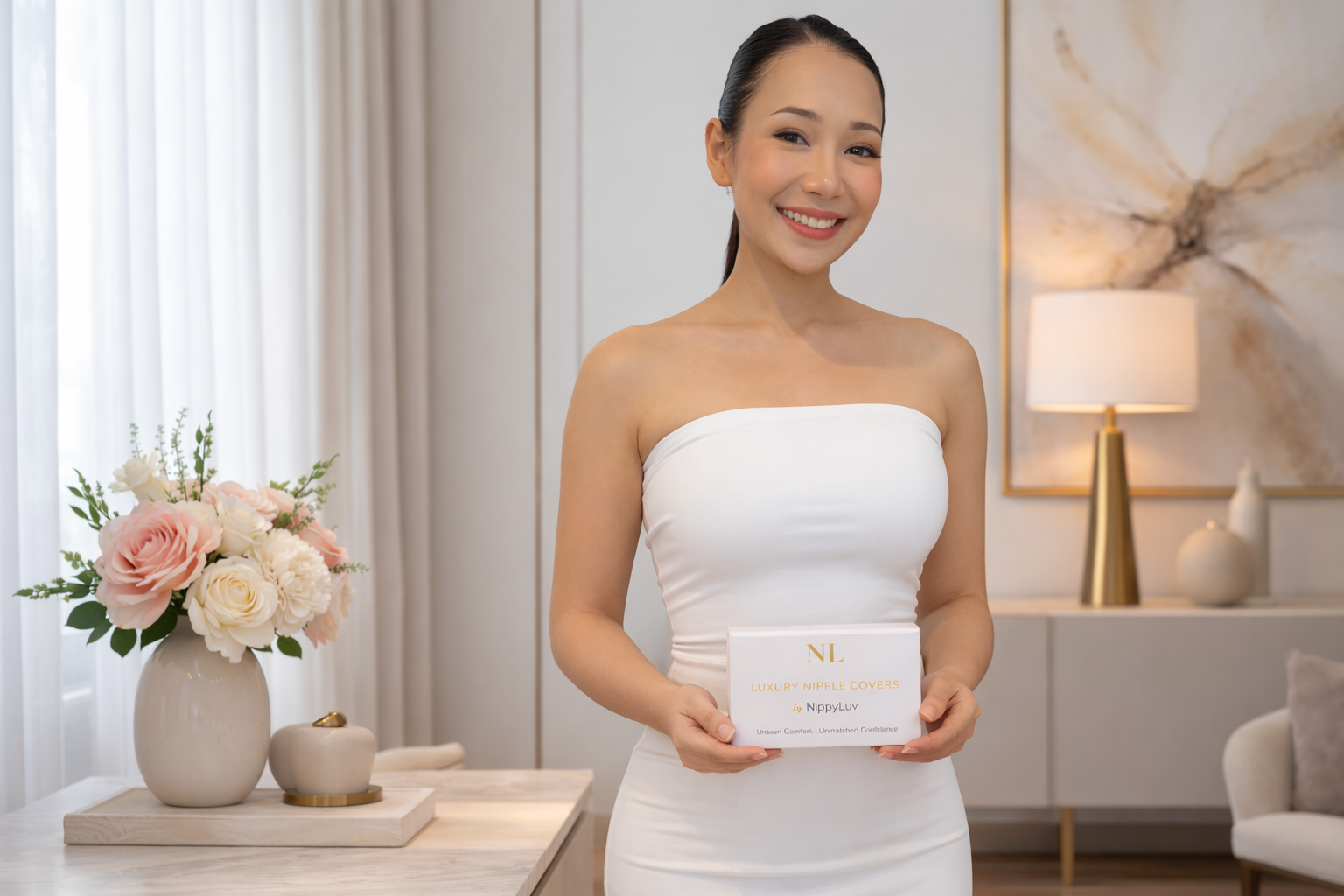 NippyLuv Luxury Nipple Covers (Adhesive)